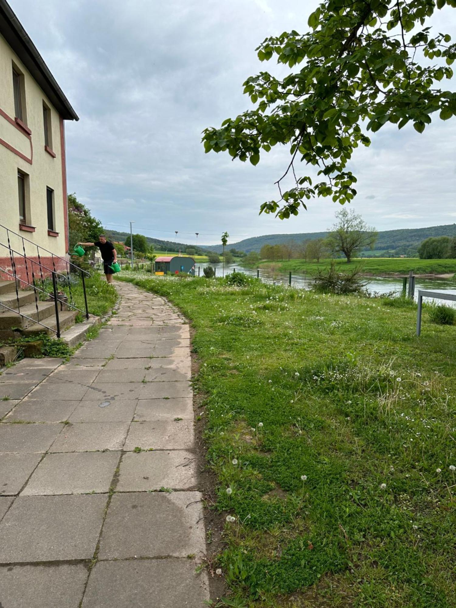 Haus An Der Weser Oedelsheim Экстерьер фото